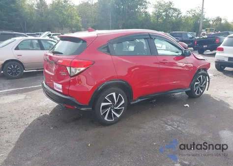 2019 Honda Hr-V Sport из США, поврежденный, VIN 3CZRU6H14KG728943